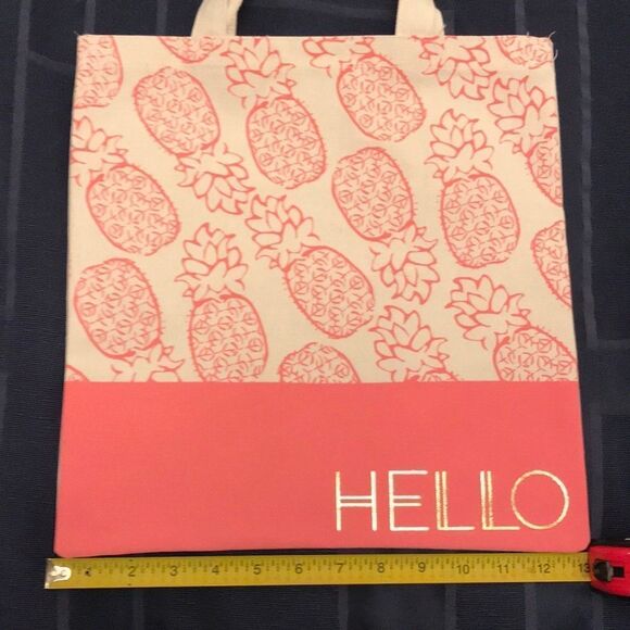 Adorable small canvas pineapple bag - Picture 5 of 5